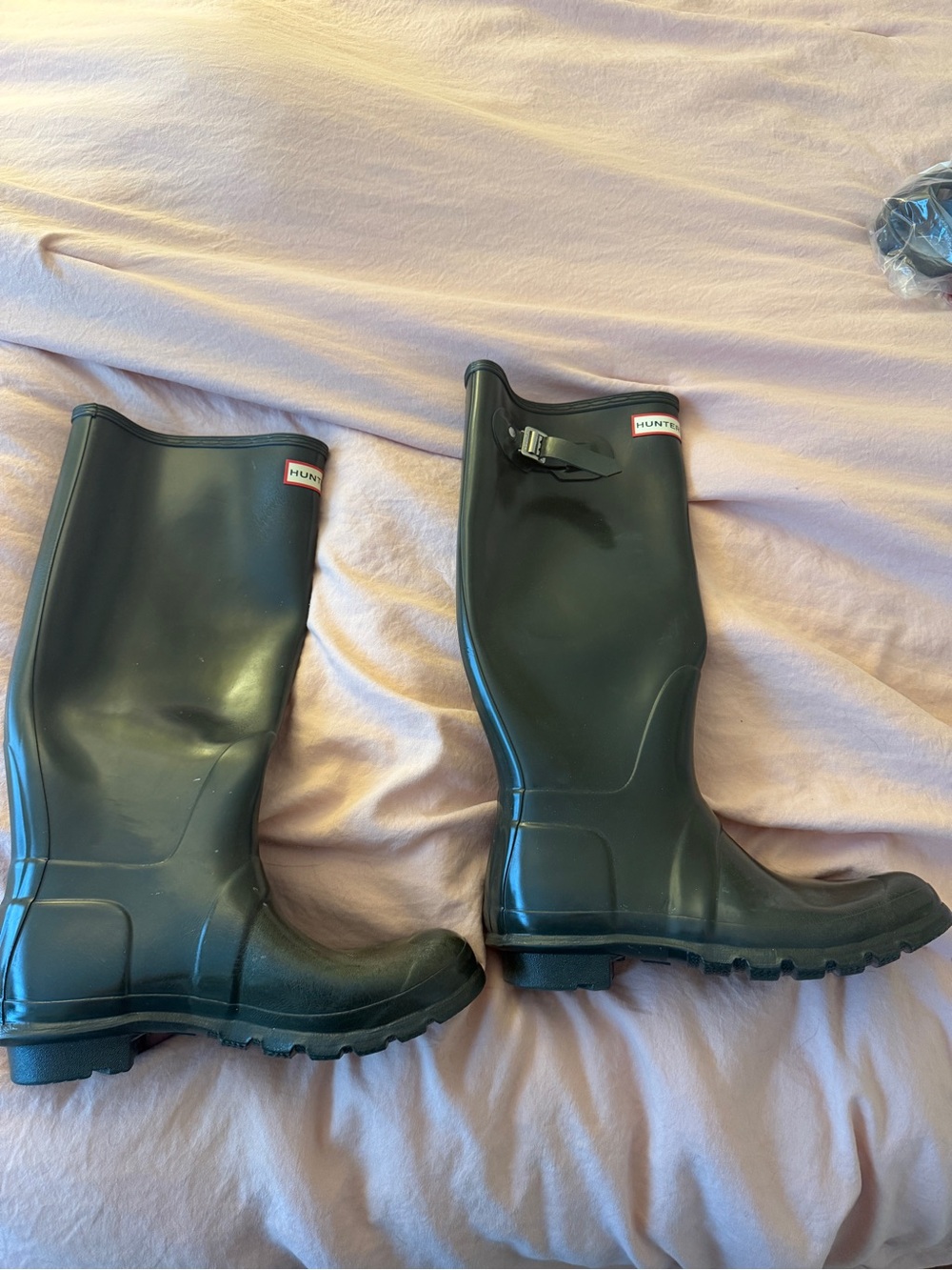 Hunter Original army green Tall Rain Boots